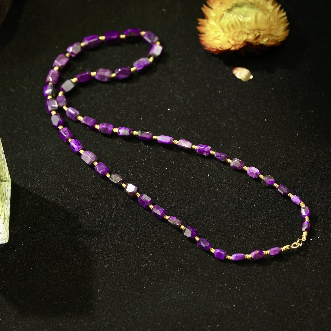 舒俱来R13202帝王紫项链18k/45cm