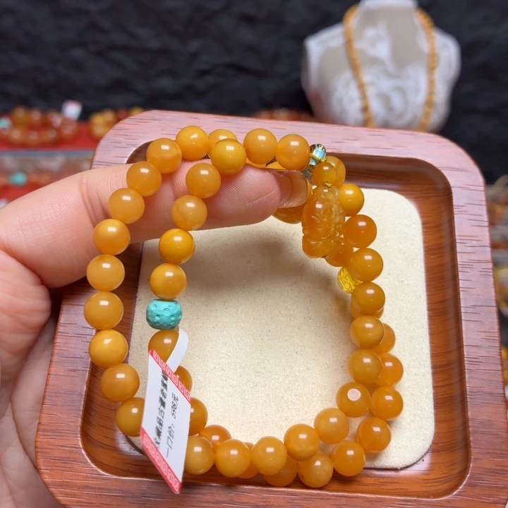 蜜蜡未镶嵌手链手串