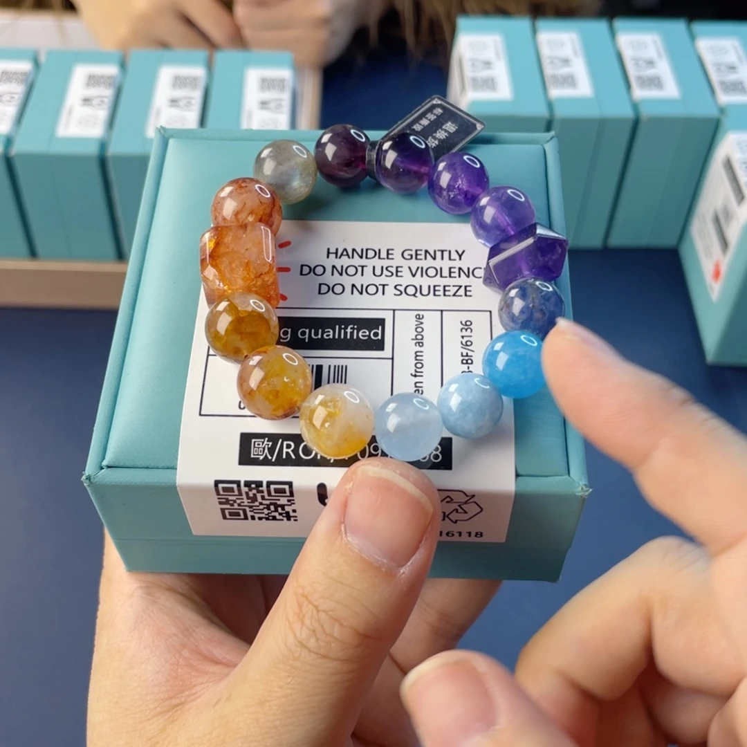 手链银S925镶嵌水晶