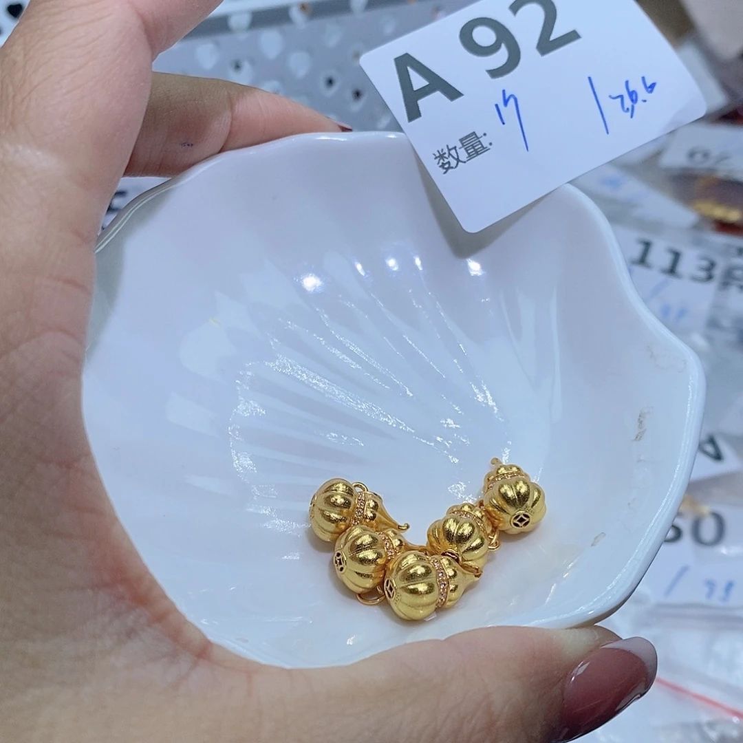 水晶珠宝半成品银S925镶嵌A92