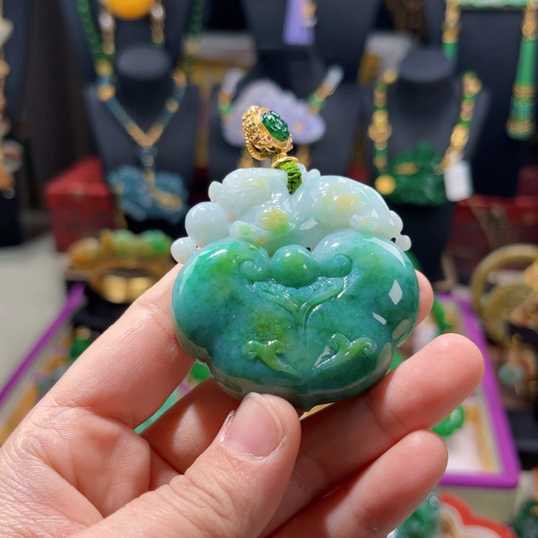 【闪购商品】翡翠吊坠(赠链)未镶嵌 貔貅戒指