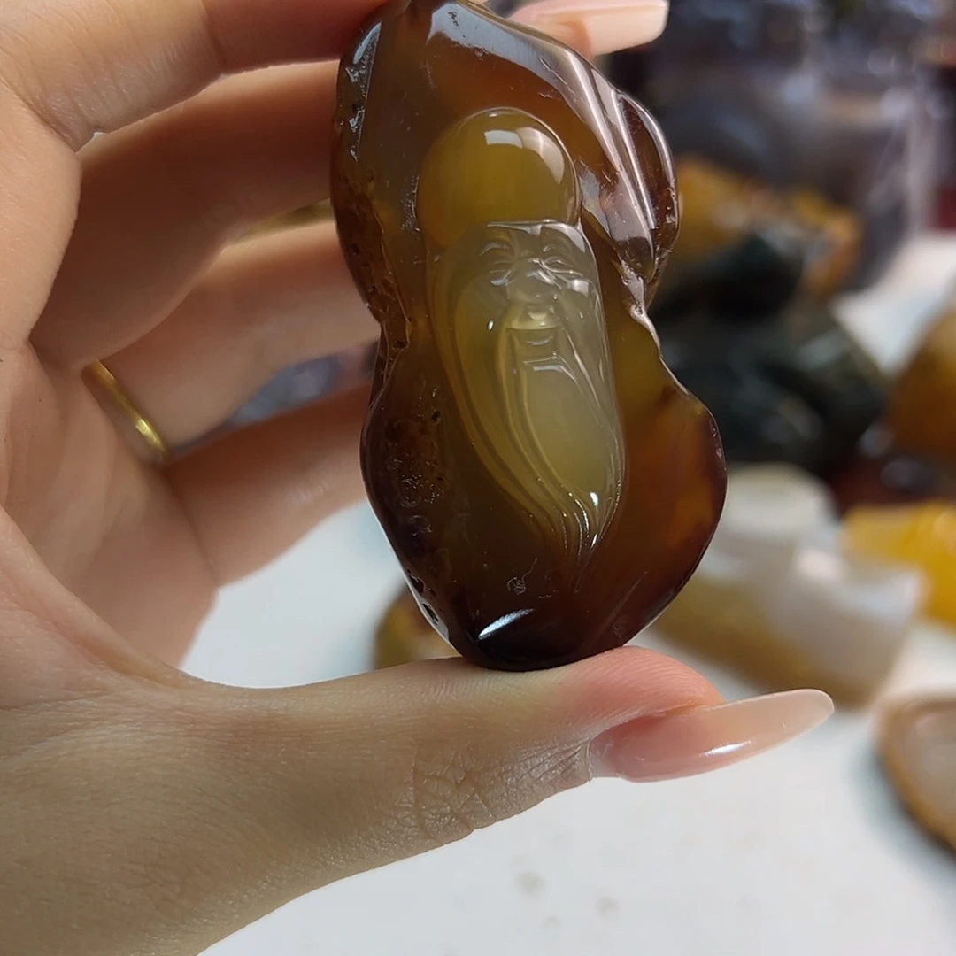 玛瑙/玉髓未镶嵌项链