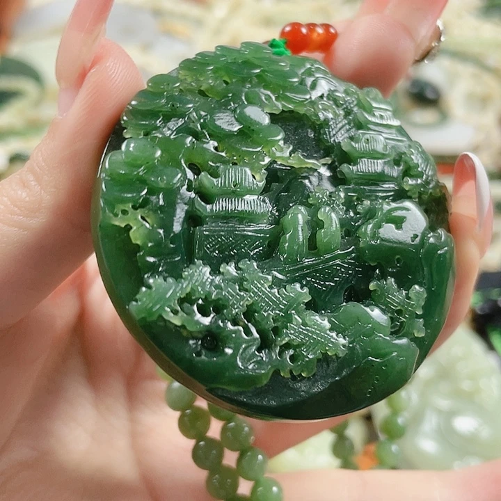 未镶嵌和田玉挂件