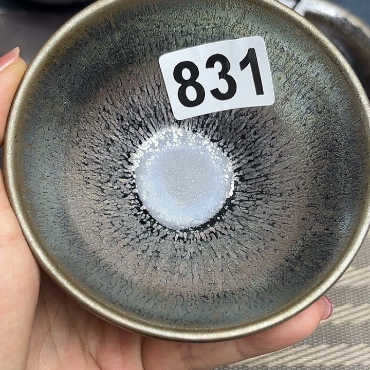 茶盏沐雨茶器柴烧主人杯