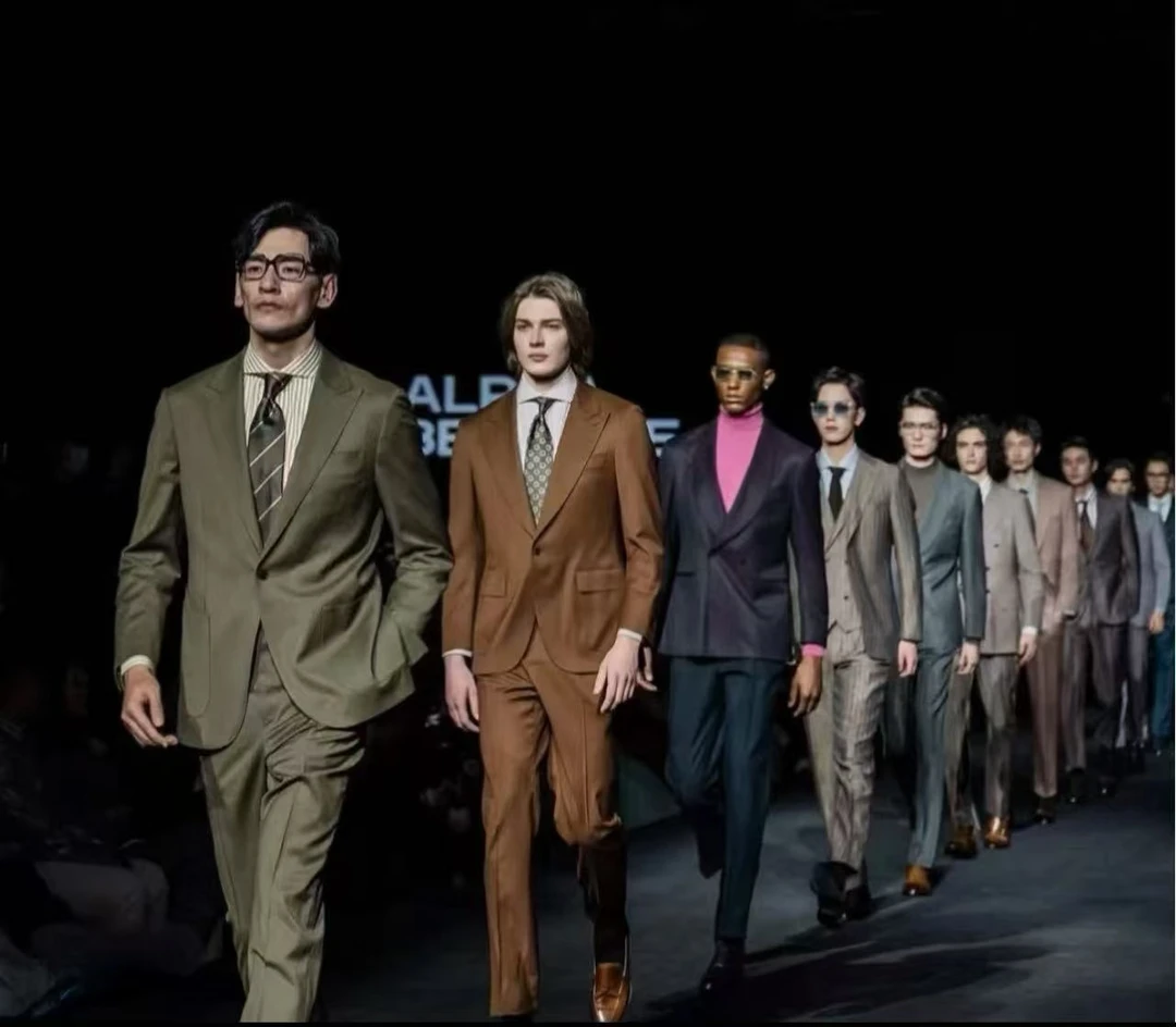 04  【三角POLO衫】2025年经典时尚高端定制商务男士POLO衫