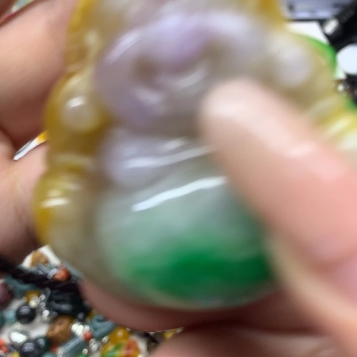颈饰未镶嵌翡翠吊坠