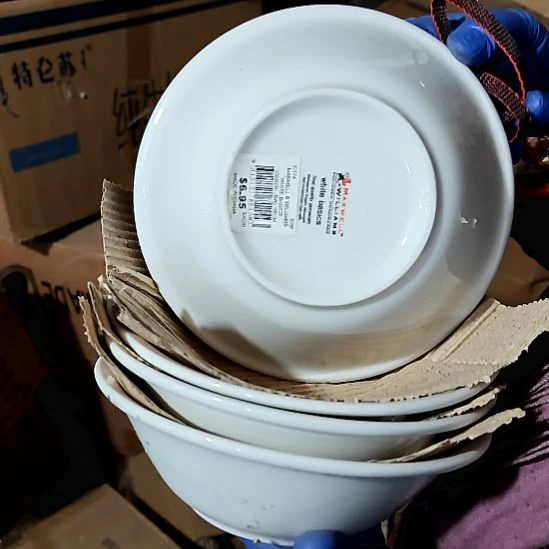 绿泥盘子碗茶壶啥都有17.5厘米