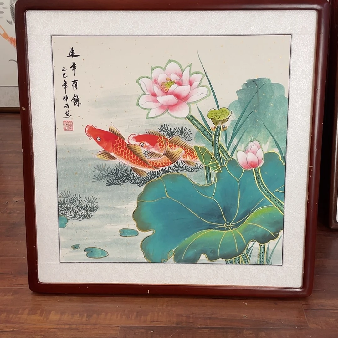 国画带框尺寸63*63厘米