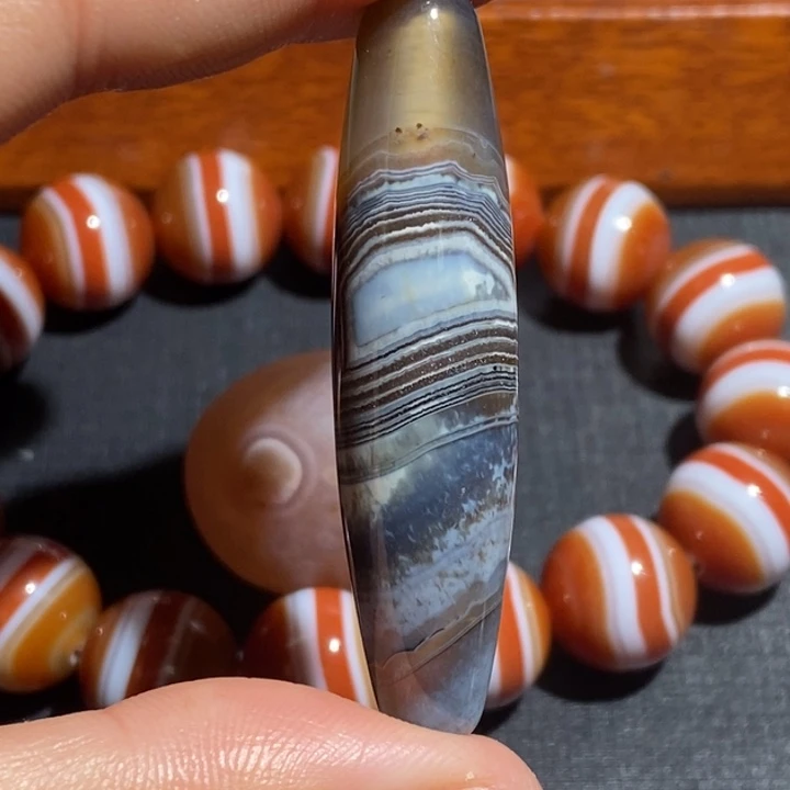 玛瑙/玉髓未镶嵌项链