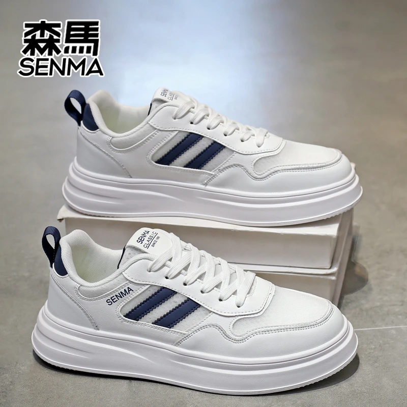 SENMA/森马网面百搭休闲运动鞋软底轻便夏季男女鞋轻便男鞋小白鞋