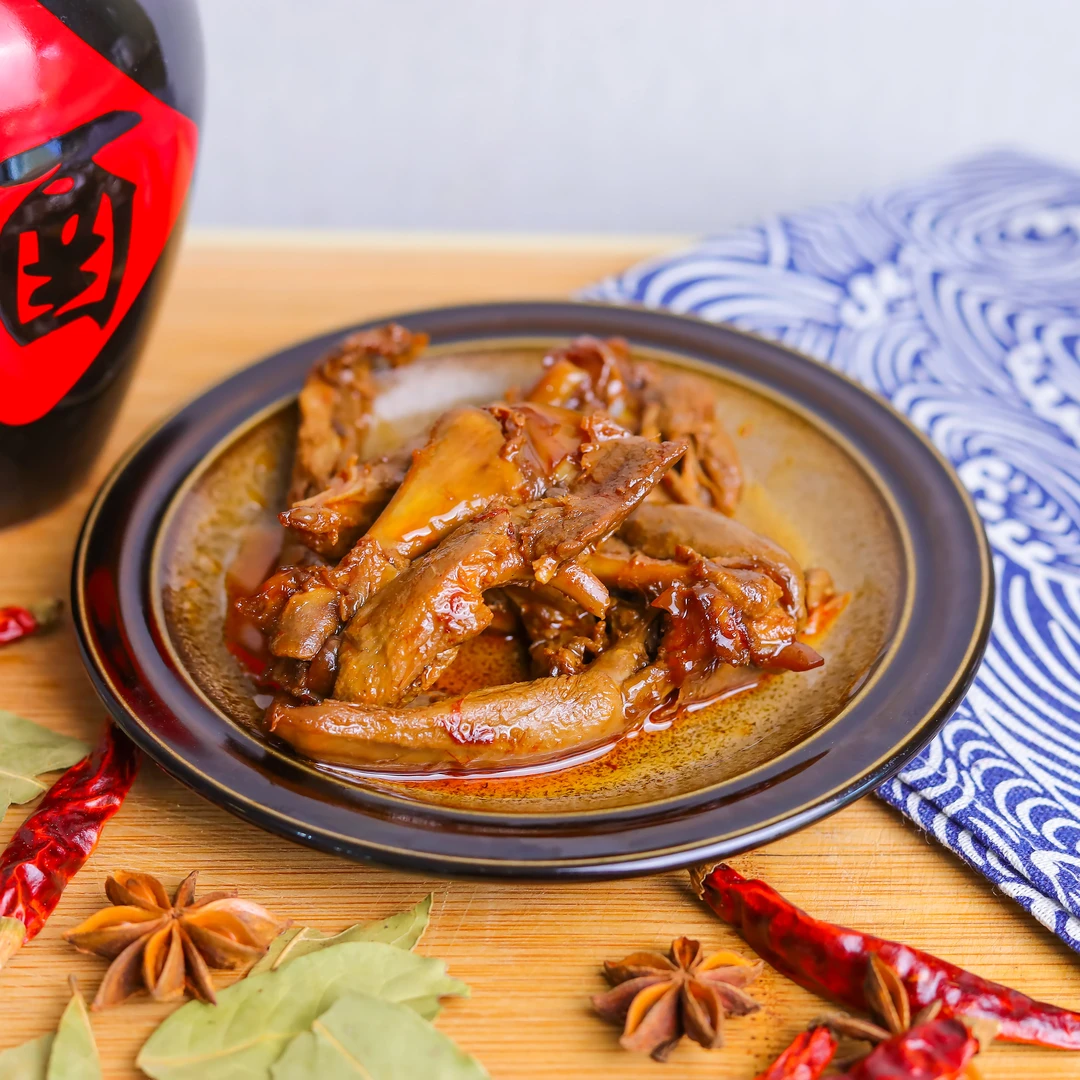 画涧醉卤湖南特产画涧醉卤酱板鸭架卤制鲜香即食香微辣肉零食