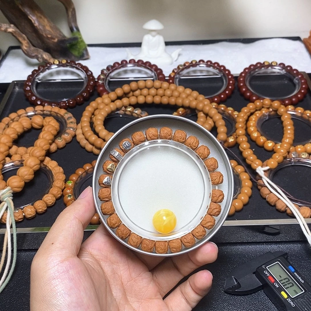 猴头核桃手串套标天命玄鸟尺寸9左右全品028号