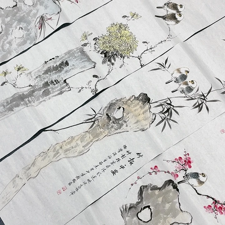 国画纯手绘国画作品鉴赏