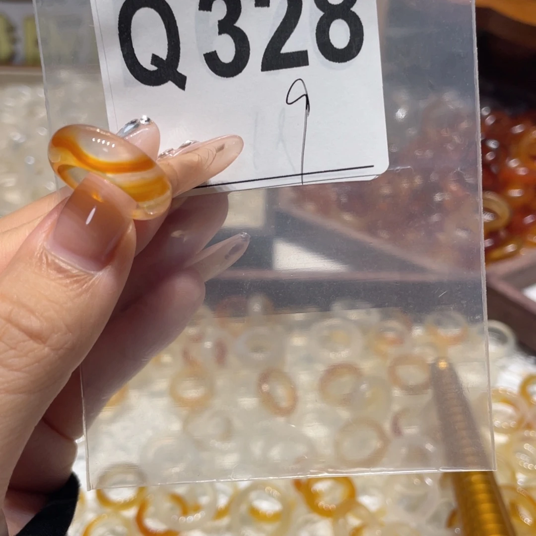 未镶嵌戒指玛瑙/玉髓328