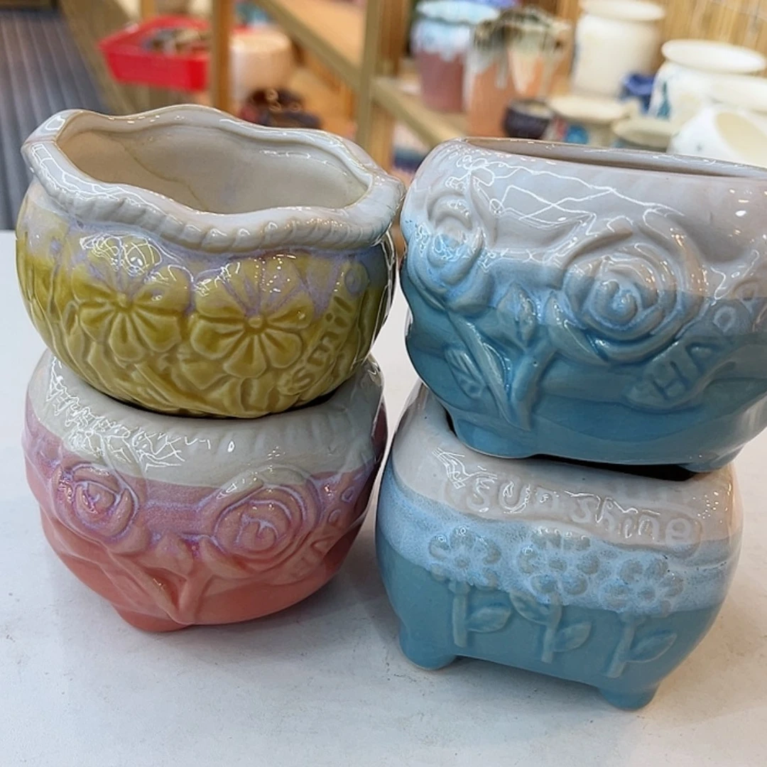 【闪购商品】陶瓷花盆
