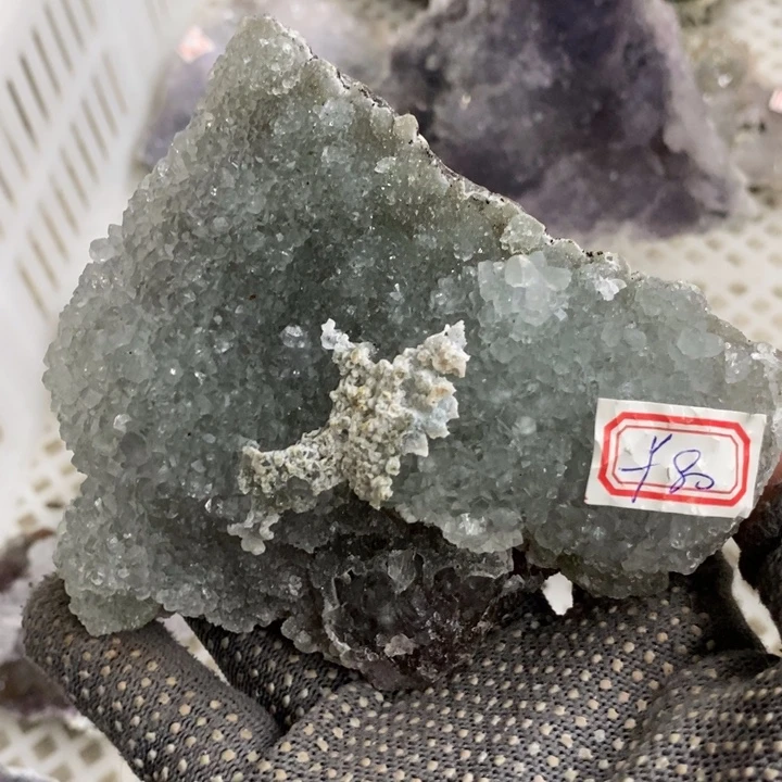 紫晶珠宝半成品未镶嵌