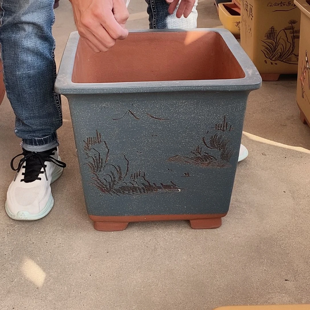 紫砂花盆紫砂花盆