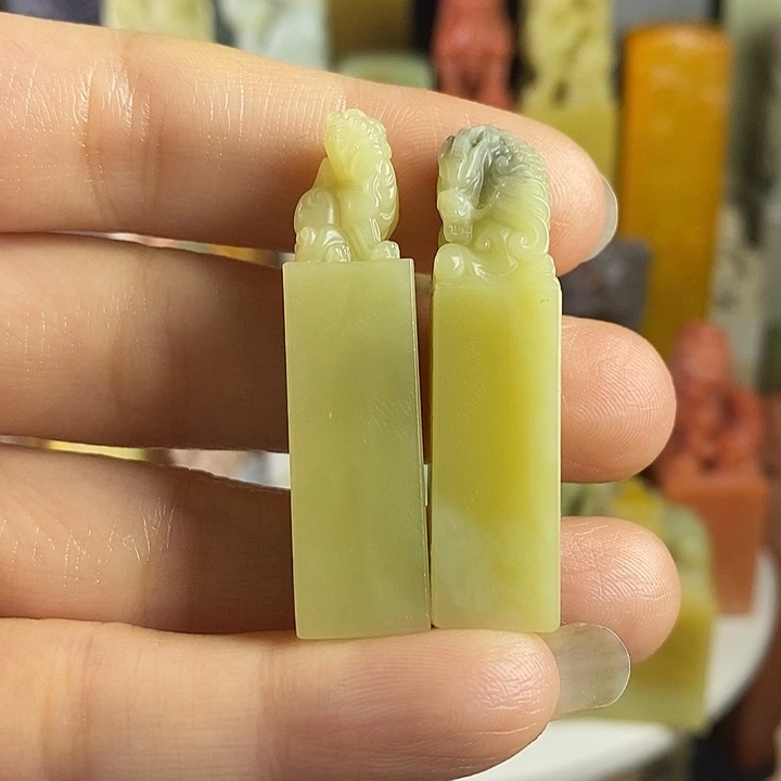 抹***乐青田石青田石印章