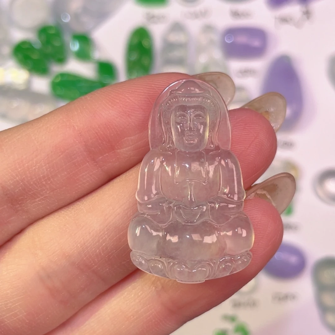 翡翠未镶嵌颈饰裸石