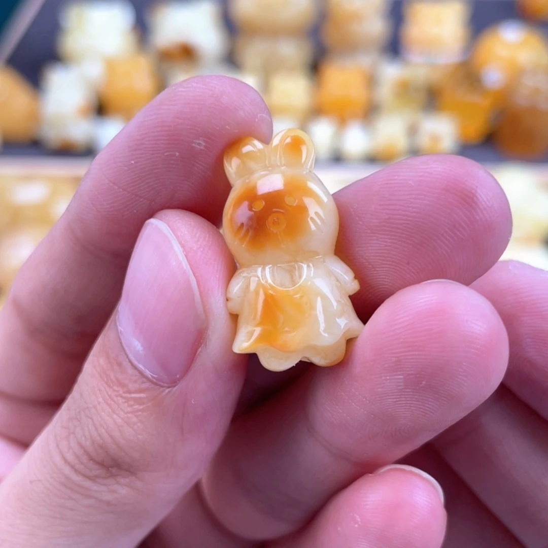 裸石琥珀未镶嵌蜜蜡