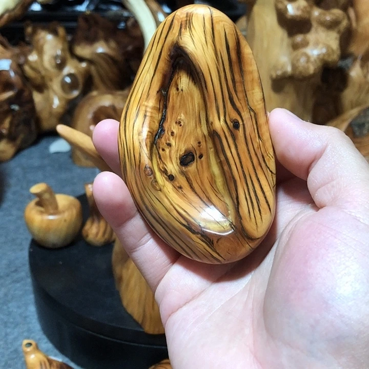 大***哥柏木（崖柏）崖柏手把8