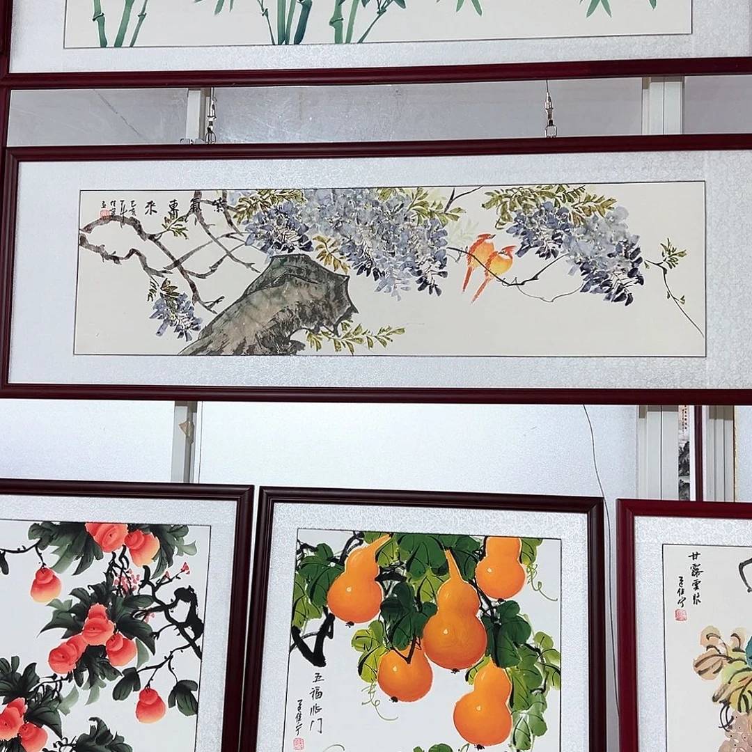 小***媛国画手绘保证假一罚万