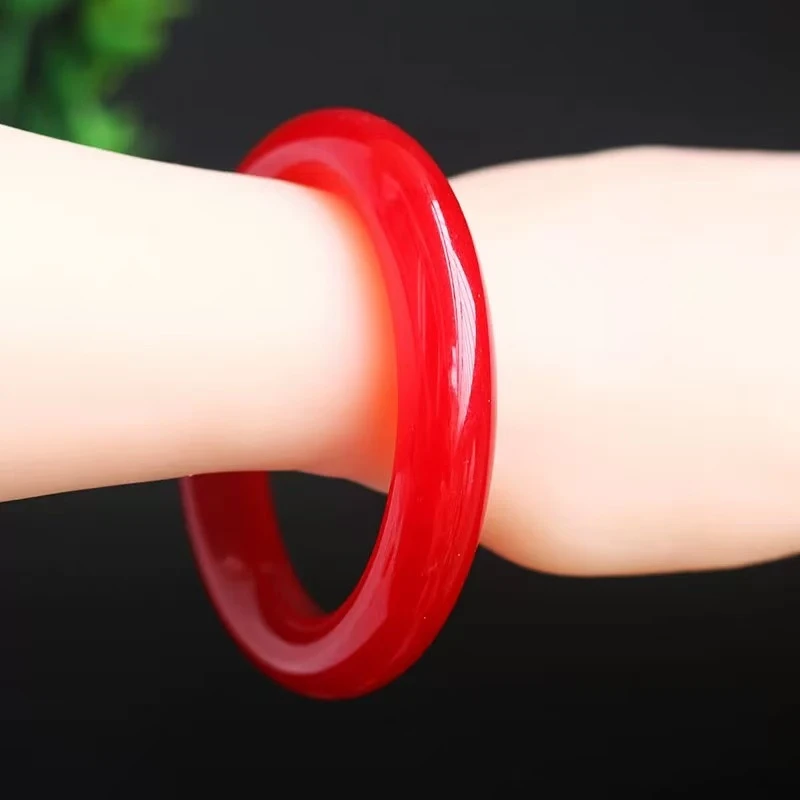 艺祥缘珠宝天然九宫六血手镯