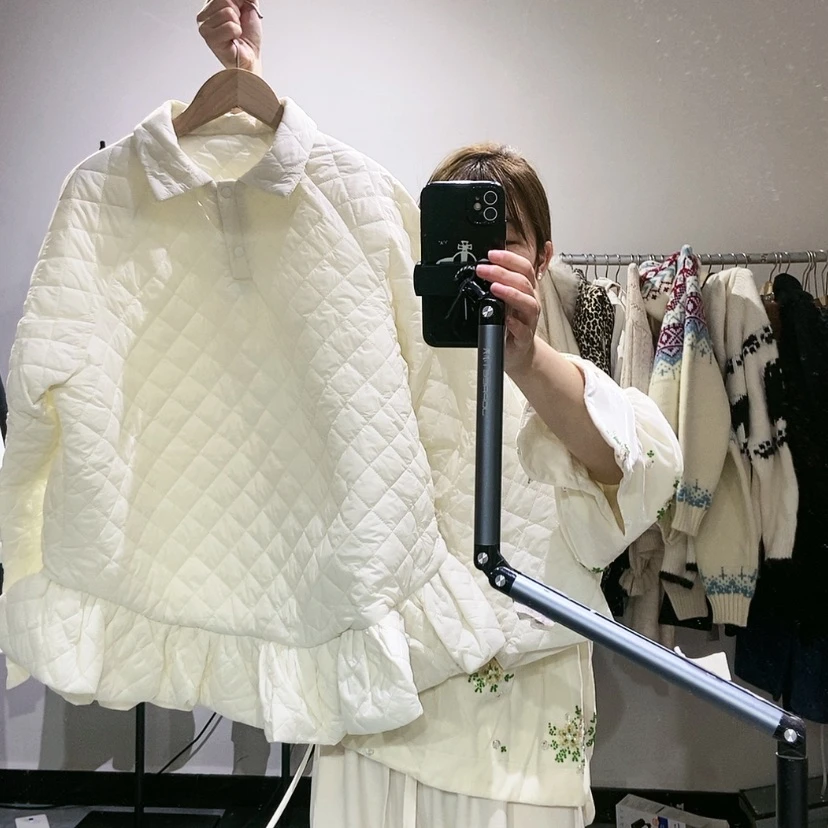 【闪购商品】米白棉衣