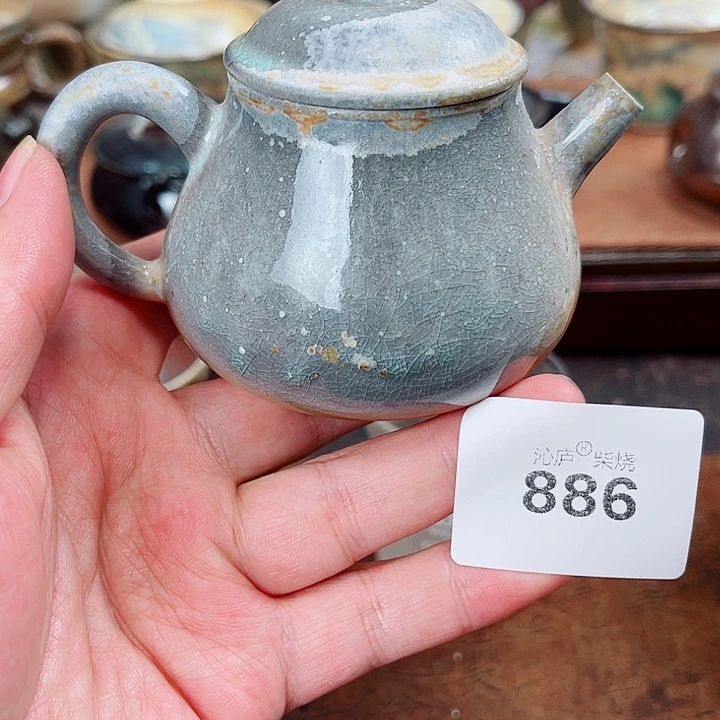 沁庐柴窑古法柴烧全手工茶具