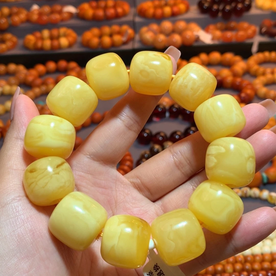 【闪购商品】手串蜜蜡未镶嵌蜜蜡手串