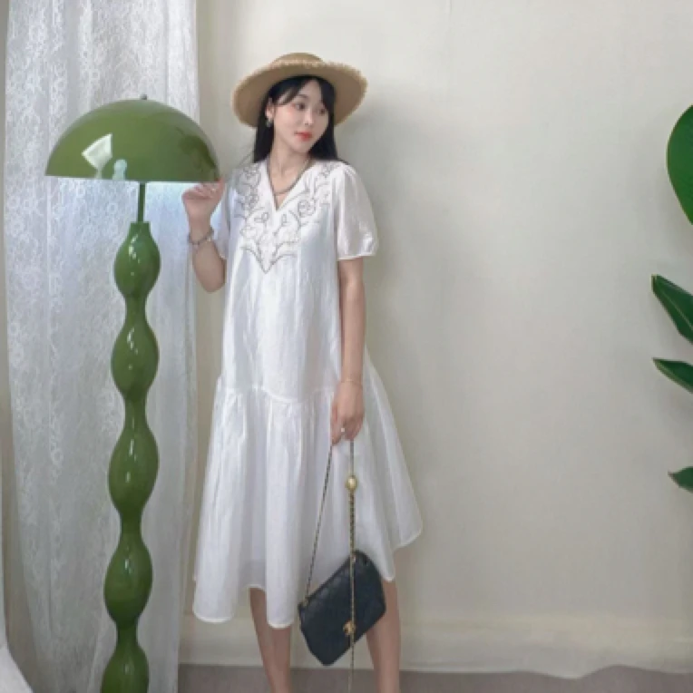 夏季新款宽松显瘦连衣裙25261846