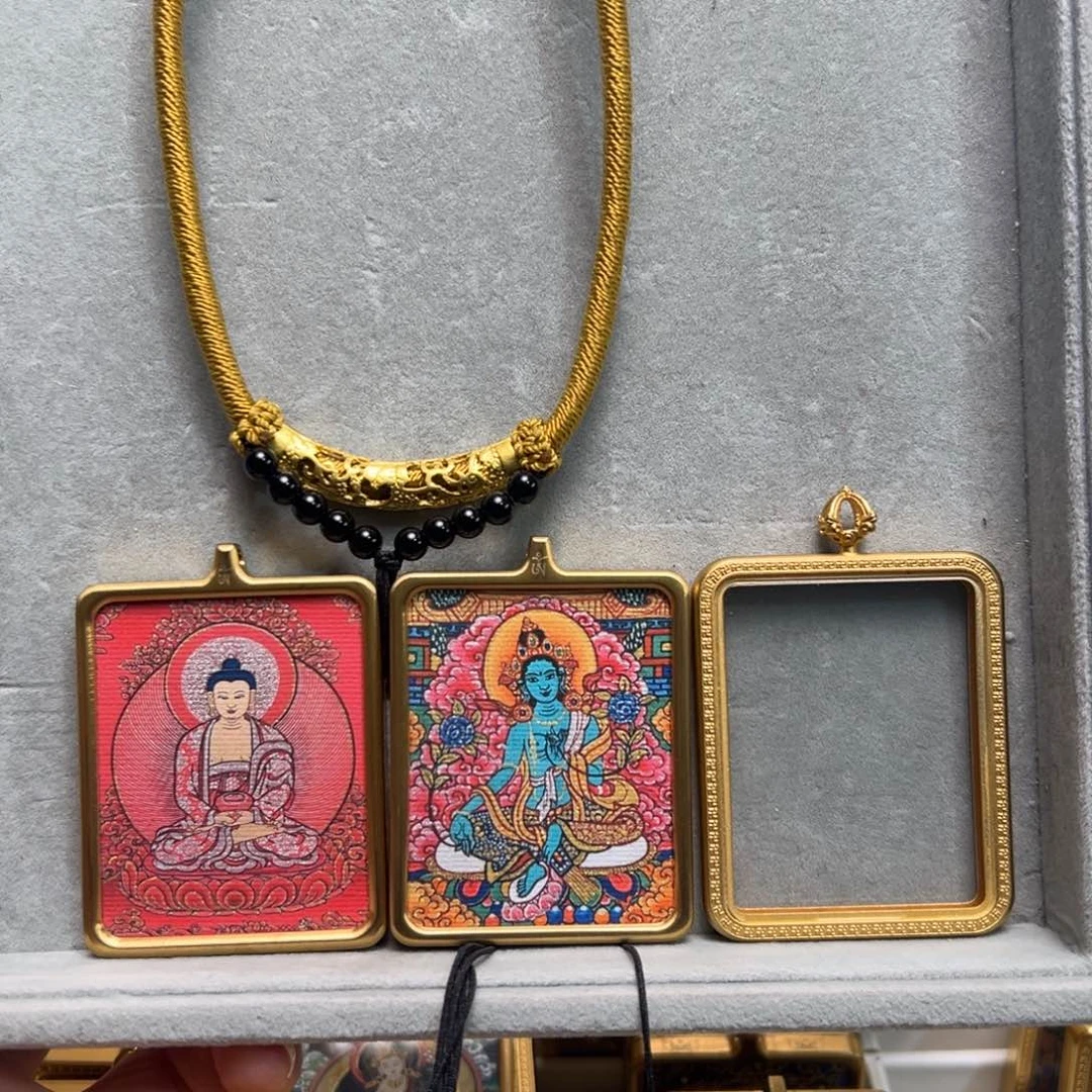 吊坠D****✨双面阿弥➕绿度母