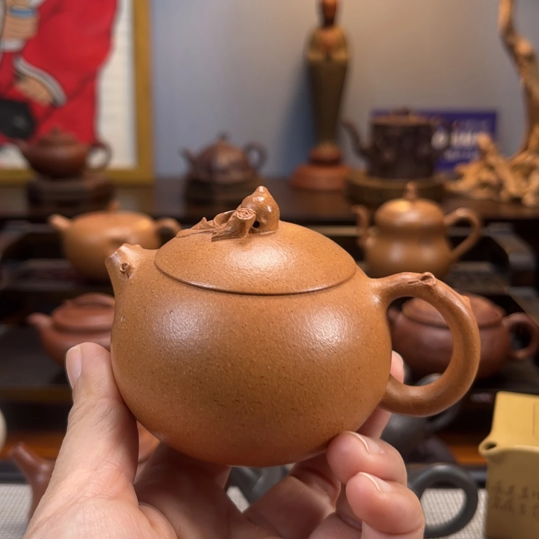 紫砂茶壶严*子紫砂半手工制作