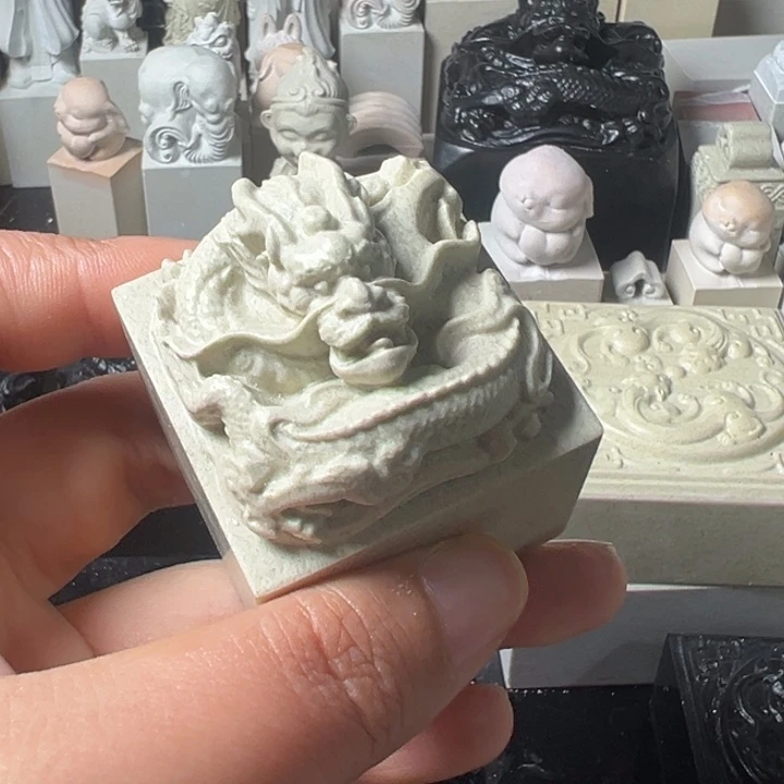 求***法印度石新矿印石如图