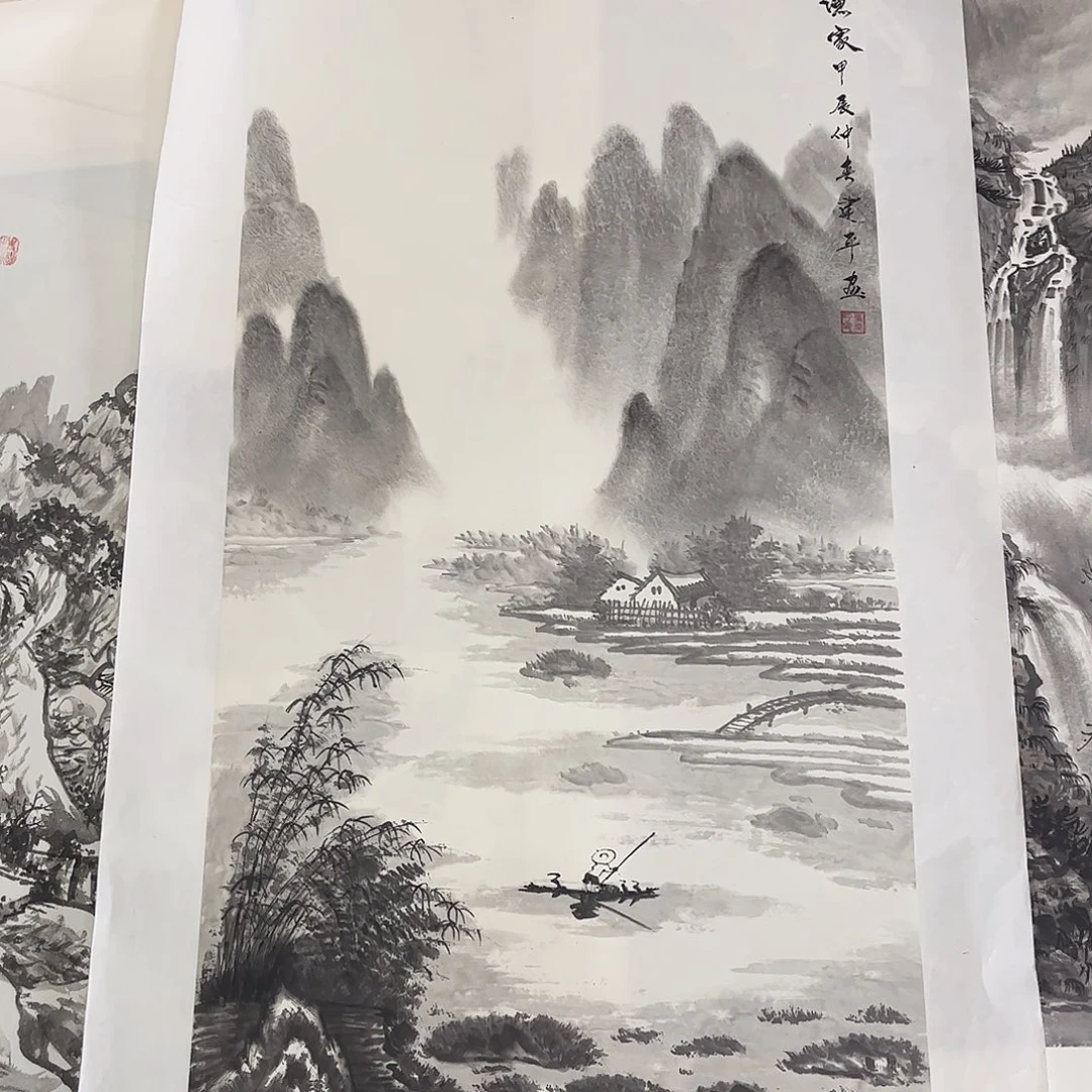 国画TD精品国画作品单幅任发