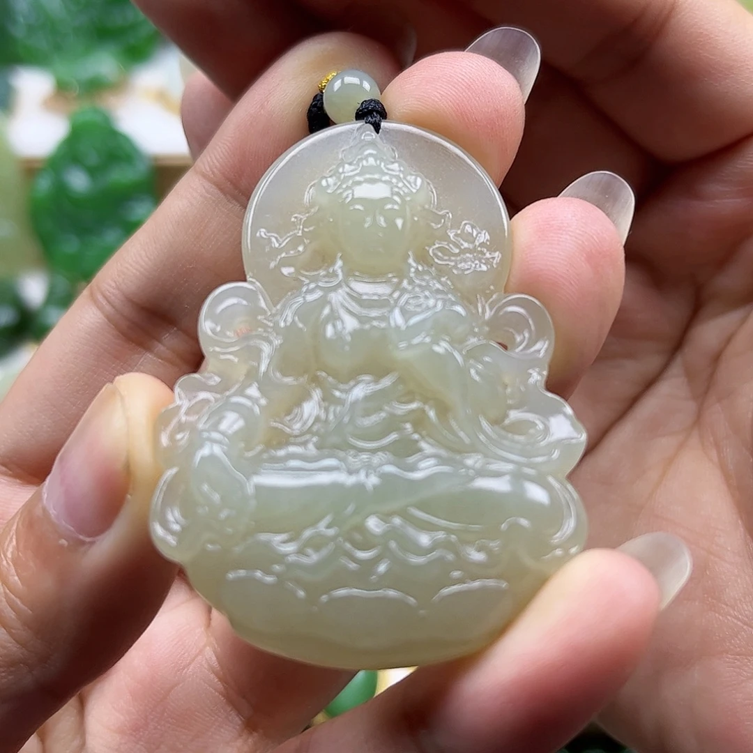 颈饰未镶嵌和田玉