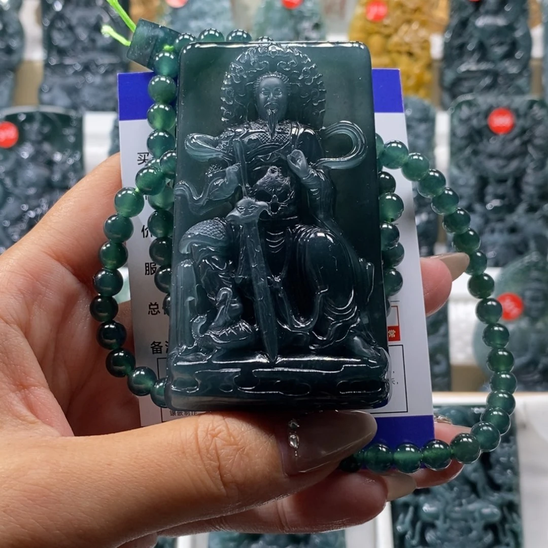 ****翡翠未镶嵌颈饰翡翠