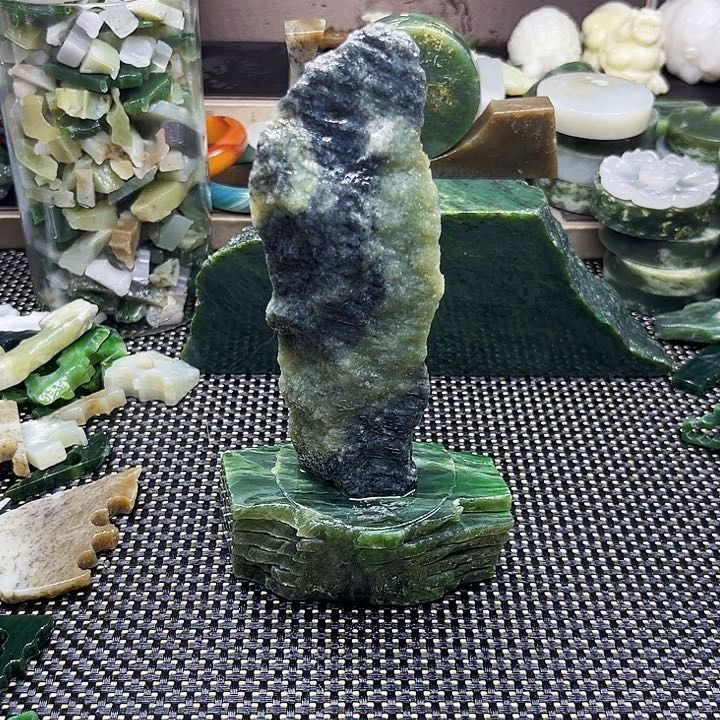 和田玉珠宝半成品未镶嵌