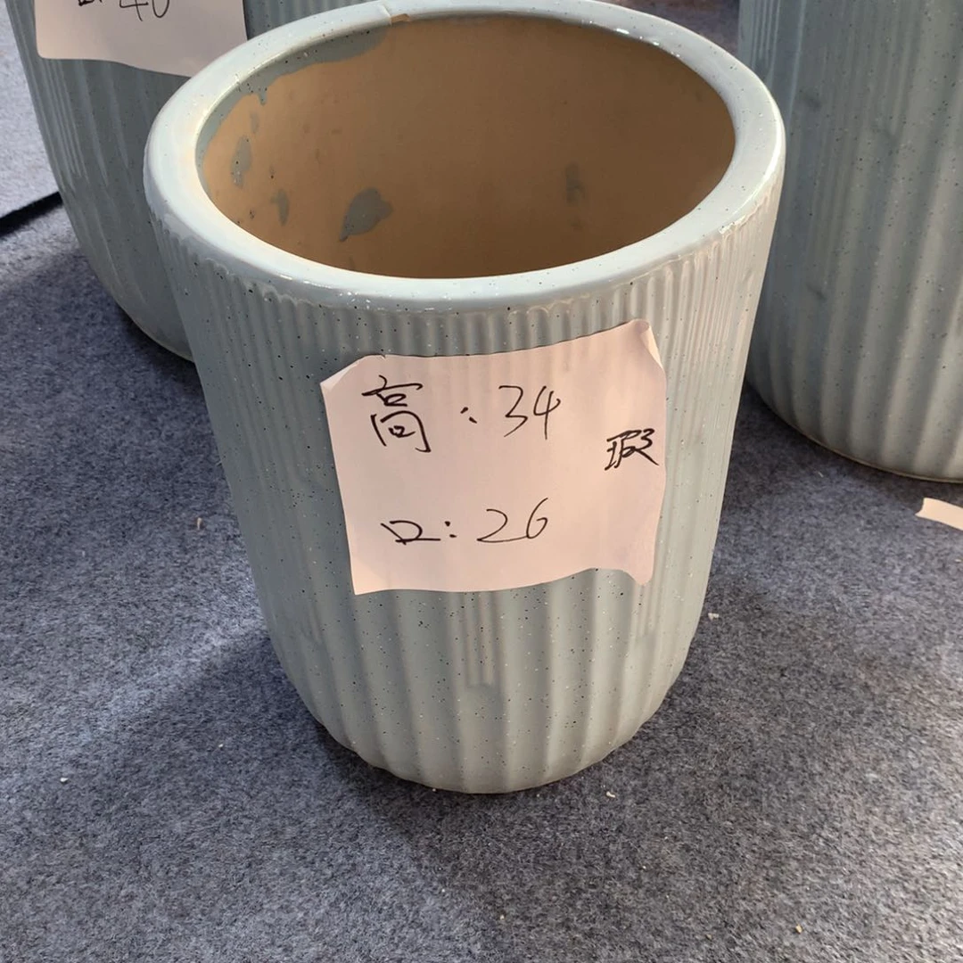 高温陶瓷花盆微瑕