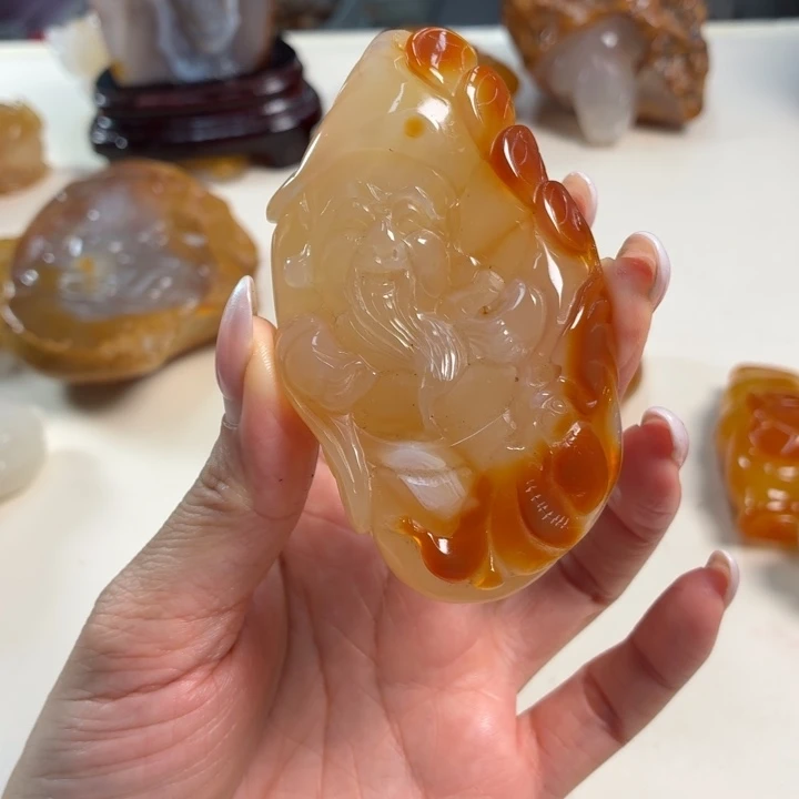 未镶嵌吊坠(不含链)玛瑙/玉髓