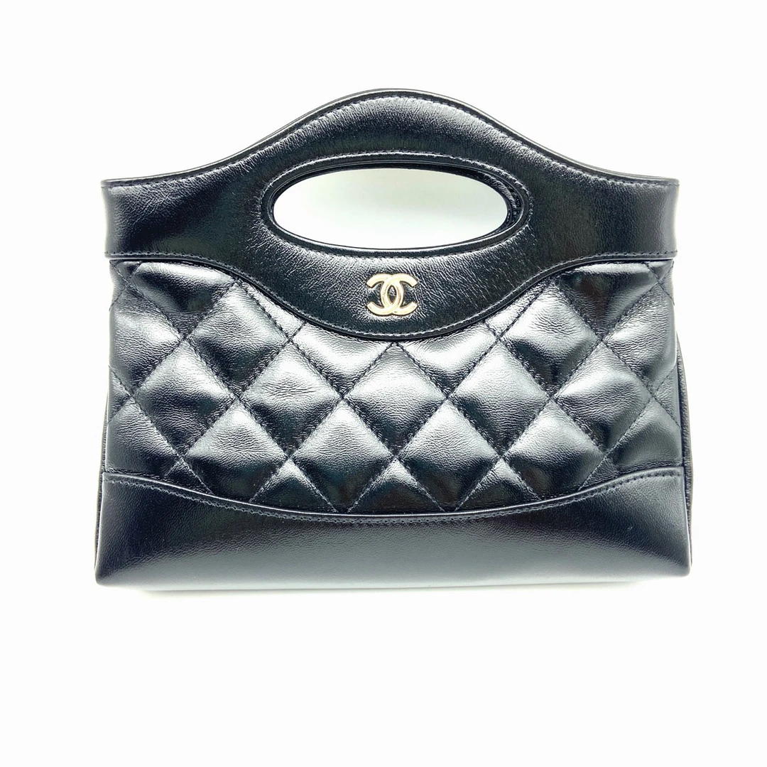 未使用 Chanel/香奈儿 全新Chanel香奈儿 31bag nano黑色链条包
