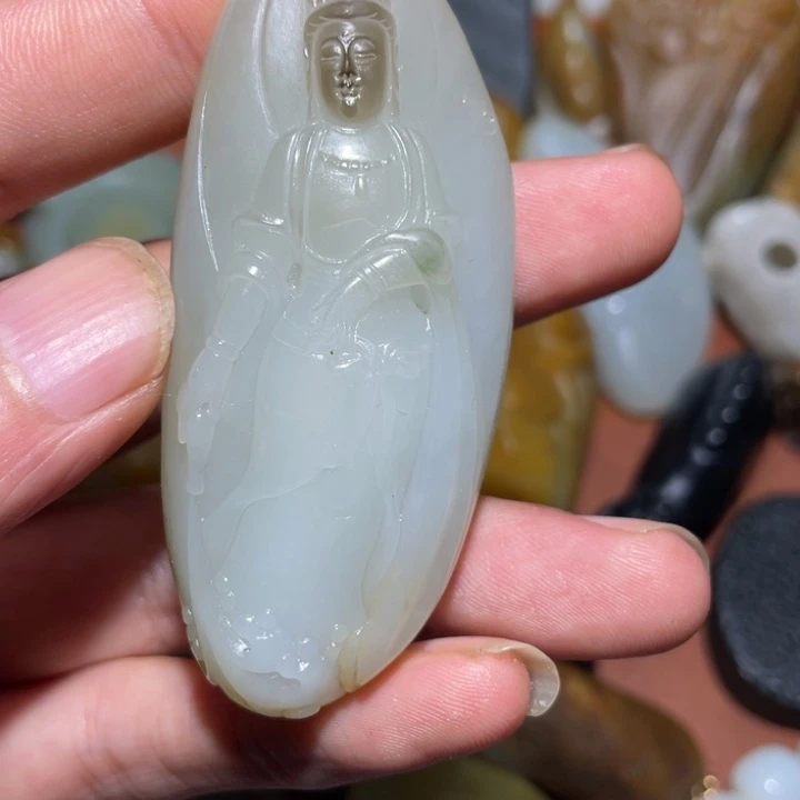 未镶嵌和田玉挂件