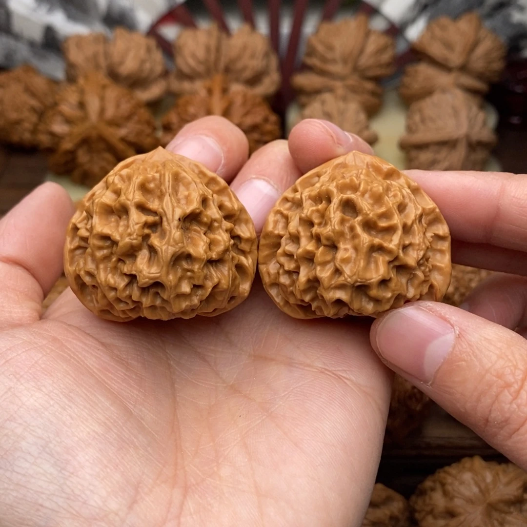 把件文玩核桃066号37.5玄月