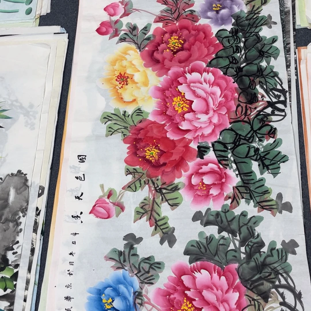 国画明月的直播间10
