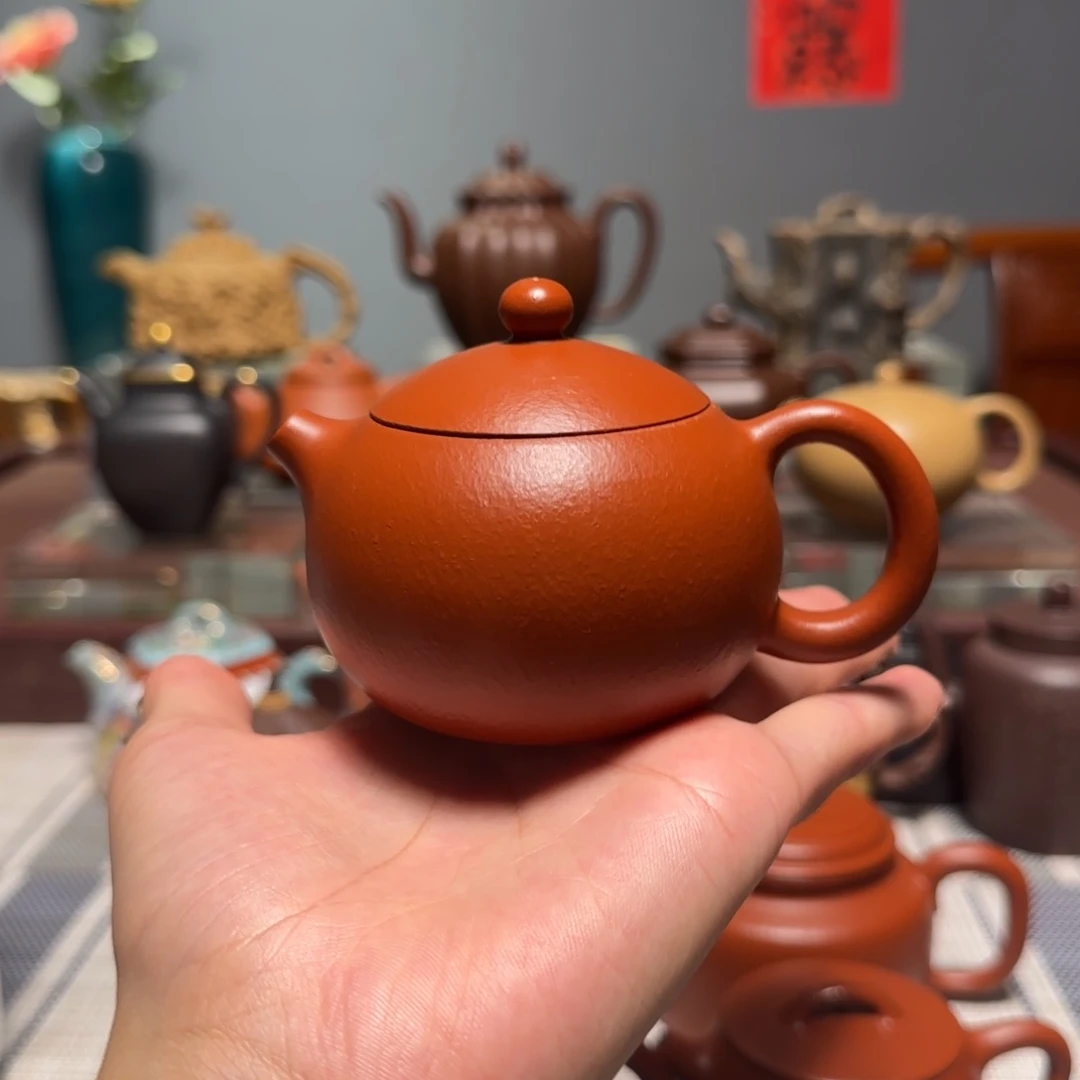 茶壶紫砂全手工西施小品 140cc