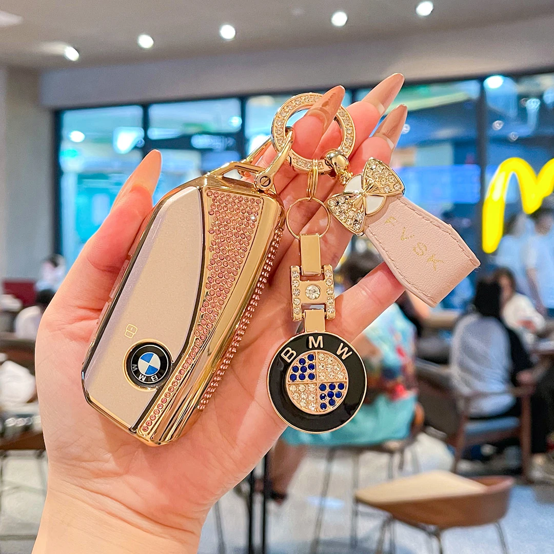 25新款宝马x1钥匙套1系3系5系3x5刀锋x530汽车i3扣525li壳525包女