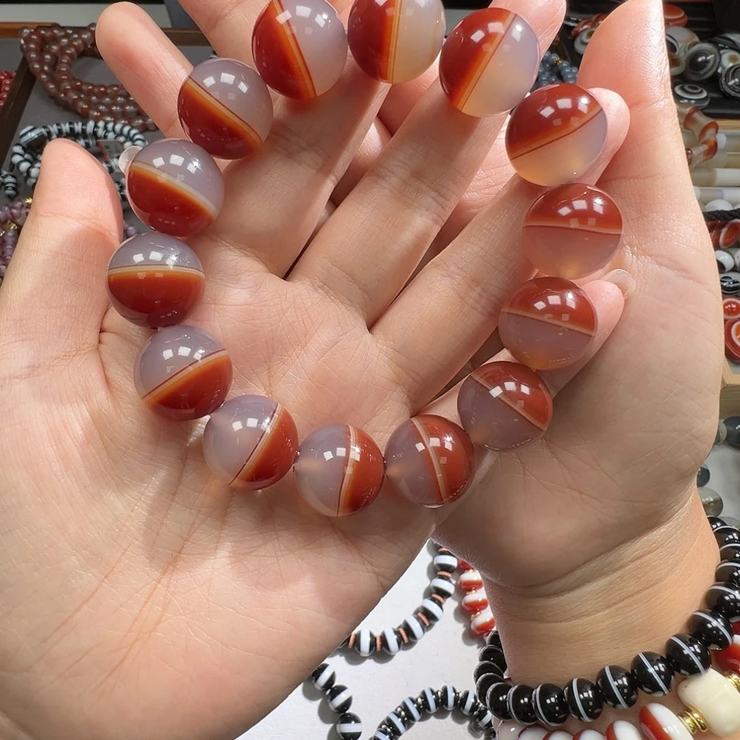 玛瑙/玉髓未镶嵌手串