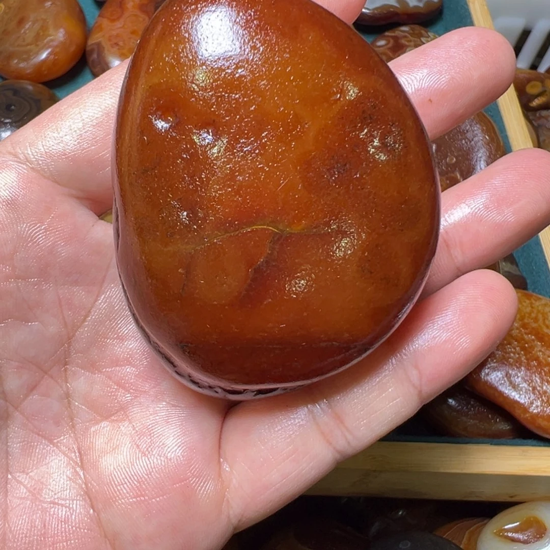 棒***糖瓷片马达加斯加奇石