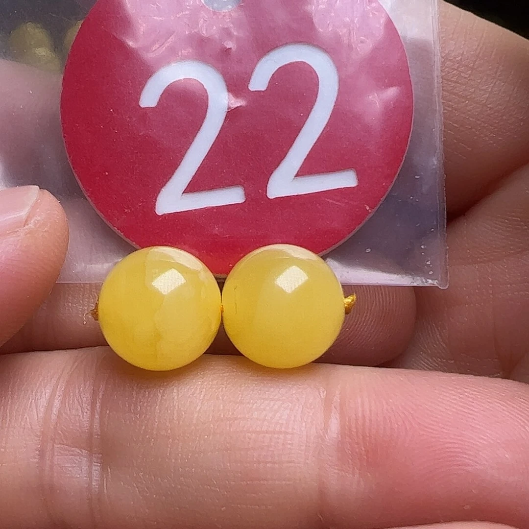 蜜蜡未镶嵌珠宝奇石11m m