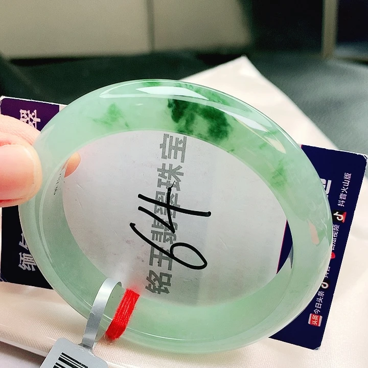 翡翠未镶嵌手镯缅甸天然a货翡翠手镯